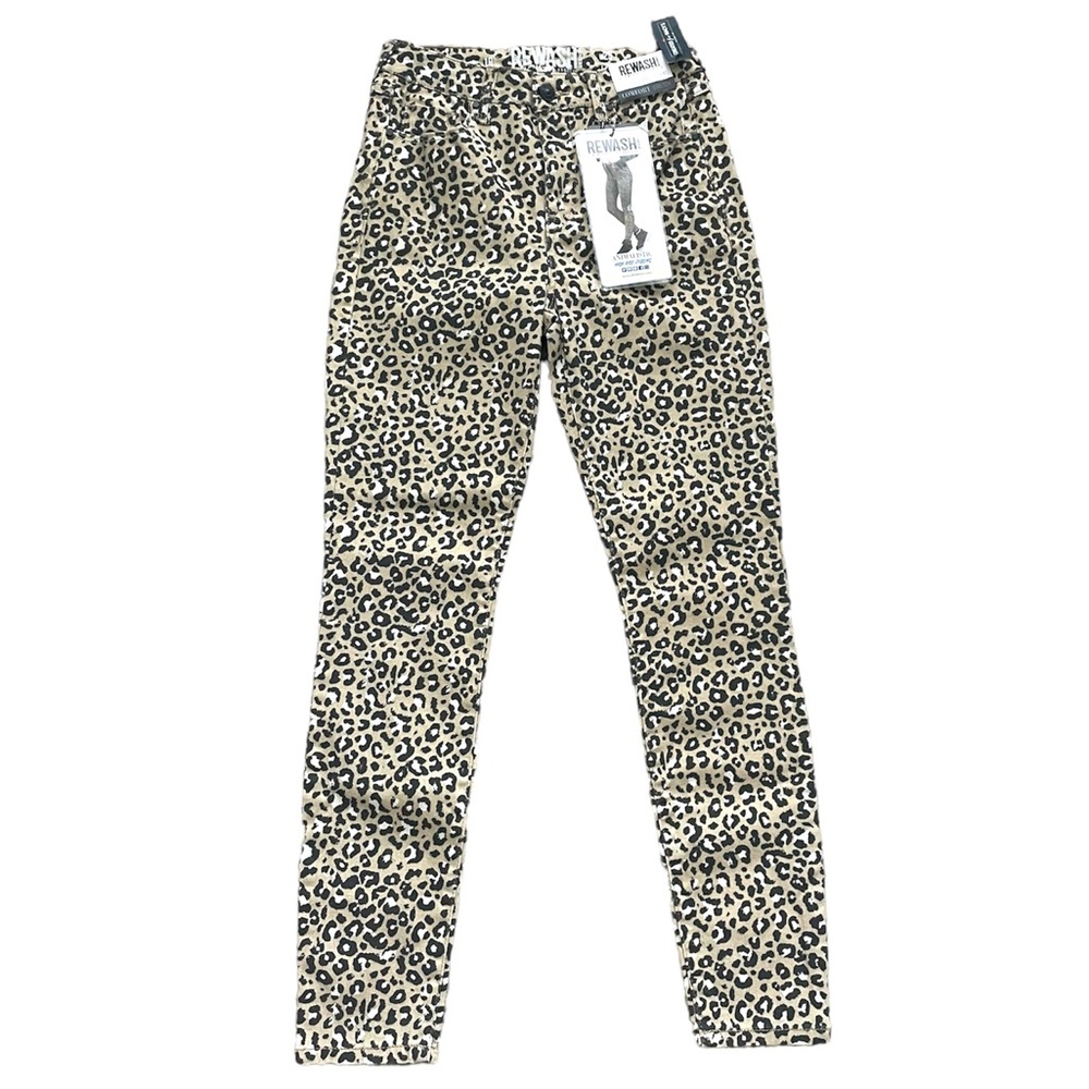 Rewash Brand Animalistic High Rise Jeggings